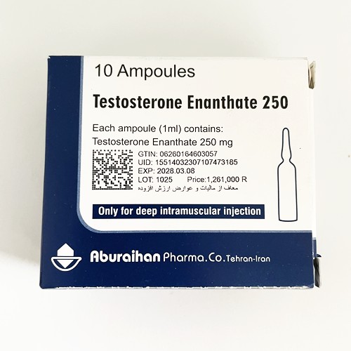 Aburaihan Testosterone Enanthate 250mg 10 Ampul | İran Testo 2 aburaihan testosteron enanthate 250 mg 10 ampul