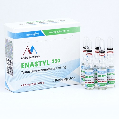 Andro Medicals Testosteron Enanthate 250 mg 10 Ampul - Enastyl 19 andro medicals testosteron enanthate enastyl