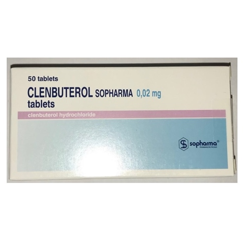 clenbuterol sopharma 0.02 mg 50 tablet