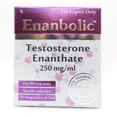 Cooper Pharma Testosterone Enanthate 250mg 10 Ampul 6 cooper pharma testosterone enanthate 250 mg 10 ampul