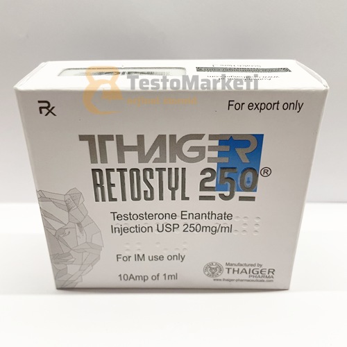 Thaiger Pharma Testosteron Enanthate 250mg | Retostly 17 thaiger pharma retostyl testosteron enanthate 250 mg