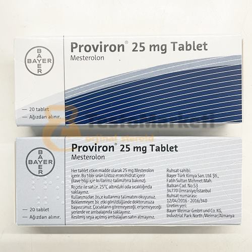 bayer proviron 25 mg 20 tablet