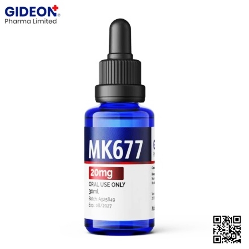 Gideon Pharma MK 677 20 mg 30 ml 9 gideon pharma mk 677 sarms