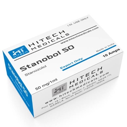 Hitech Medicals Stanobol 50 mg 10 Ampul - Stanozolol 8 hitech medicals stanozolol 50 mg