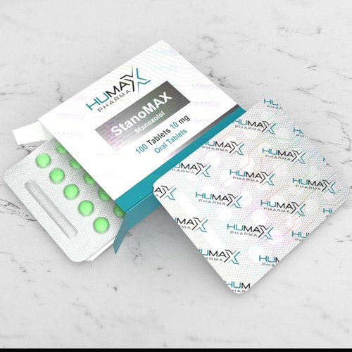Humax StanoMax 10 mg 100 Tablet 9 humax pharma stanozolol 10 mg tablet