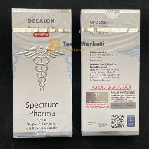 spectrum pharma decalon nandrolone decanoate