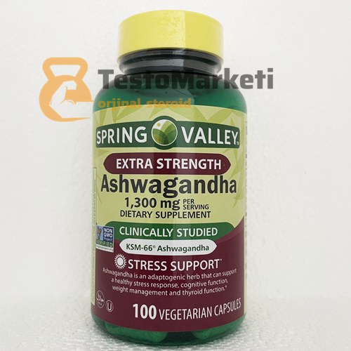 Spring Valley Ashwagandha 100 Kapsül 8 spring valley ashwagandha