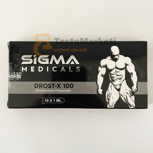 Sigma Drost-X 100mg 10 Ampul 11 sigma medicals masteron 100 mg