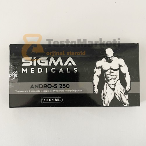 Sigma Andro-S 250 mg 10 Ampul 13 sigma medicals sustanon 250 mg